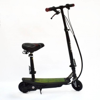Легкий электросамокат EL-Sport Charger с надувным передним колесом и сиденьем